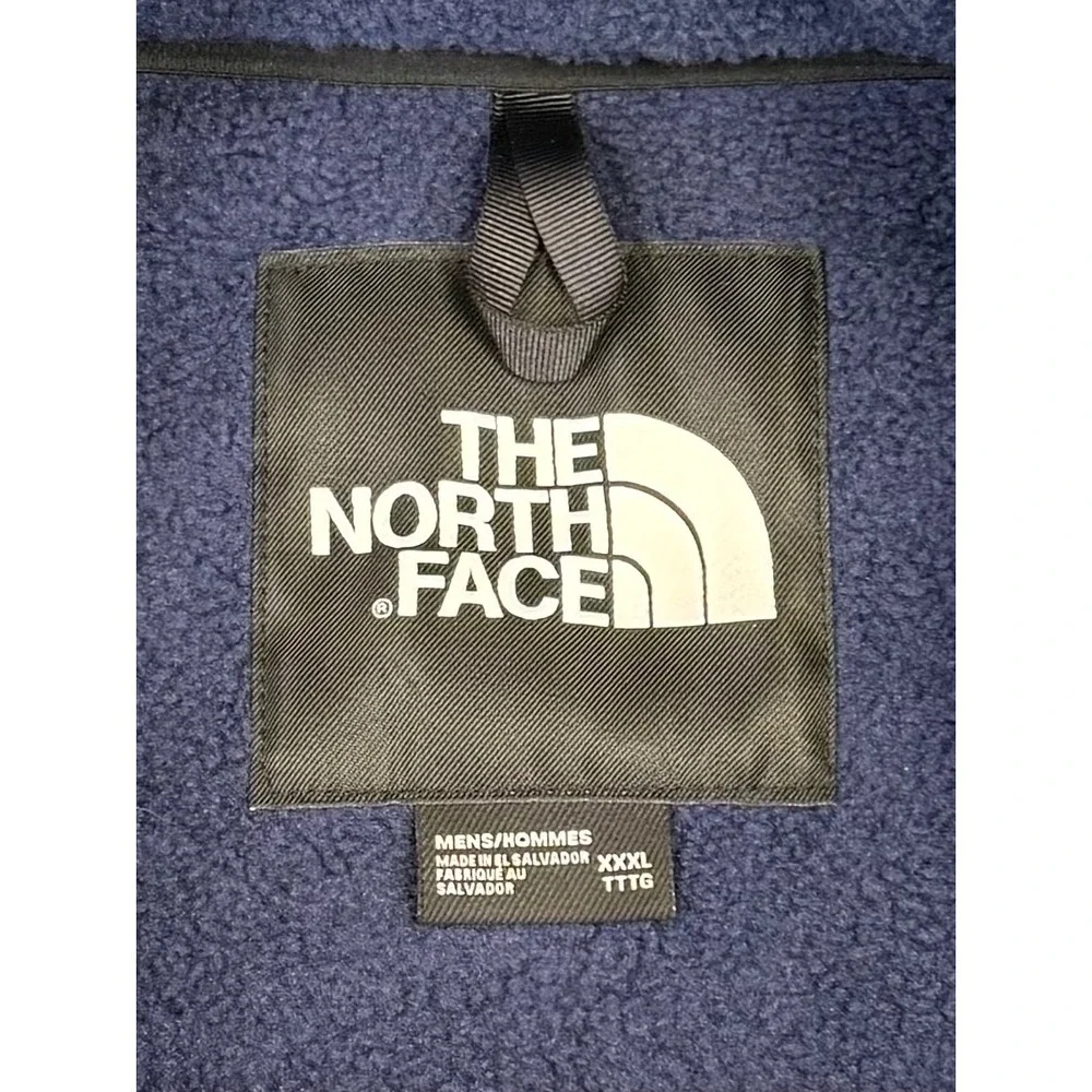 The North Face Retro Denali Jacket Mens 3XL Summit Navy Black Fleece NF0A88XH92A